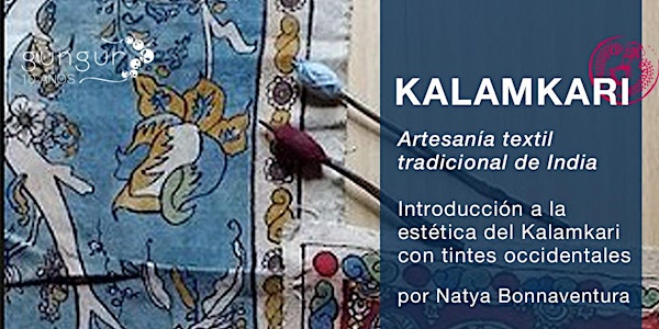 KALAMKARI Artesanía textil tradicional de India