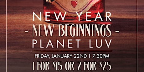 PLANET LUV EDMONTON: NEW YEAR NEW BEGINNINGS SINGLES MIXER primary image