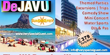 DEJA VU 2016 (Spain) - GUEST OF GOODIE - SUPREME FM - SPECIAL TOUCH - UK Reunion Weekender (June 2-6, 2016 *Reserve Space*) primary image