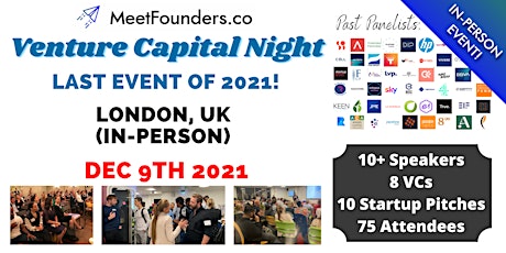Venture Capital Night [London, UK] by MeetFounders