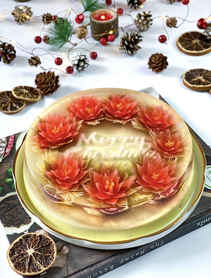 
		3D Jelly Art FloralCake Workshop - Christmas Theme (Basic Level) image
