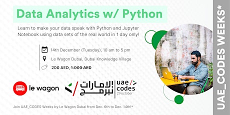 UAE CODES WEEKS : Data Analytics w/ Python
