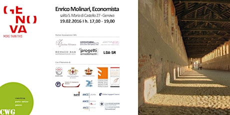 Immagine principale di INCONTRO CWG 03\2016 - ENRICO MOLINARI (max 70 posti di cui 50 x architetti) 