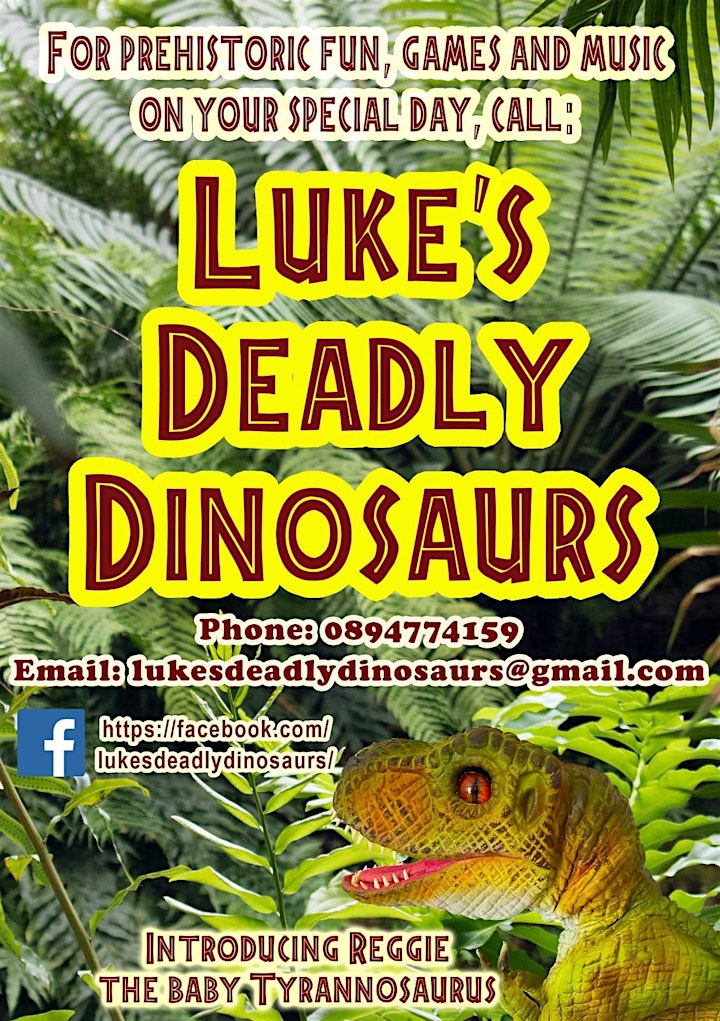 Copy of Luke's Deadly Dinosaurs - Suitable for all ages image