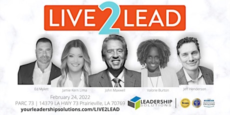 Leadership Solutions Live2Lead 2022 - Sponsorship primary image