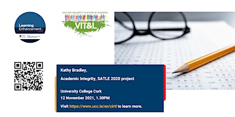 Vital Week: Academic Integrity, SATLE 2020 project primary image