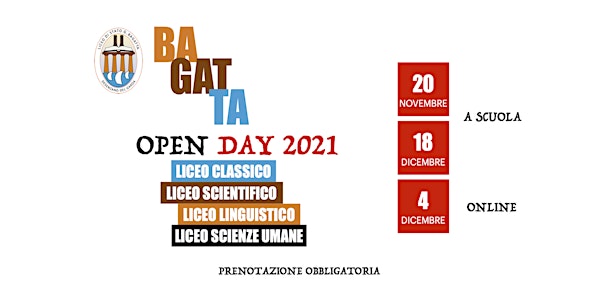 Open Day Liceo Bagatta | INDIRIZZO  CLASSICO