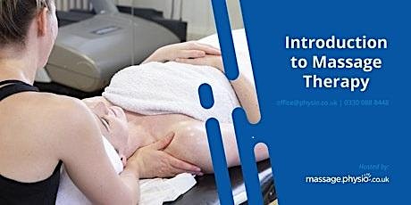 Introduction to Massage Therapy primary image