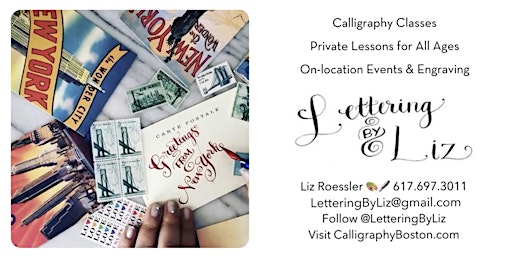 Image principale de NYC Modern Calligraphy Class for Beginners