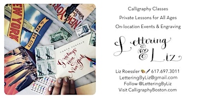 NYC Modern Calligraphy Class for Beginners