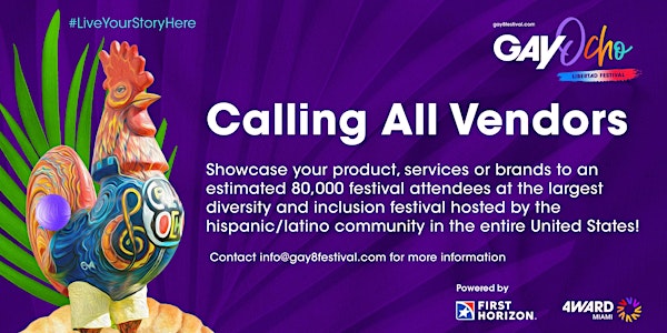 Gay Ocho- Libertad Festival Booths 2022 - BOOK NOW!