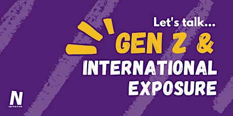 Imagen principal de English Friday: "Gen Z and International Exposure"