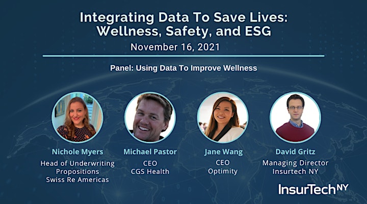  InsurTech NY: Integrating Data to Save Lives - Wellness, Safety and ESG image 