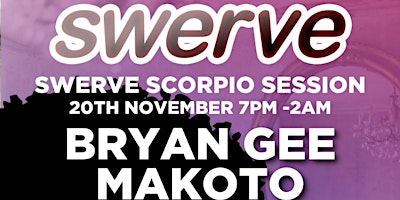 Swerve Scorpio Session Poster