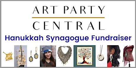 Hanukkah Synagogue Fundraiser: Virtual Art Party with 9 Incredible Makers! primary image