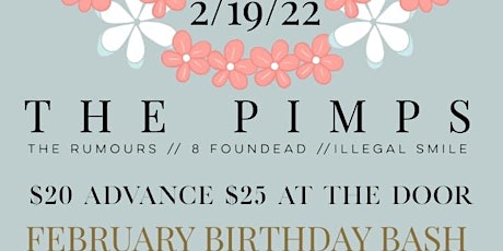 The Pimps - All February Birthday Party tickets