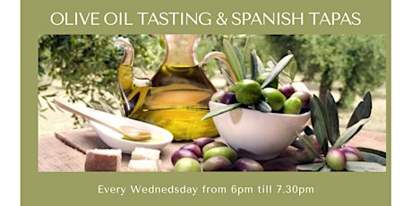 OLIVE OIL TASTING and SPANISH TAPAS EVENING primary image