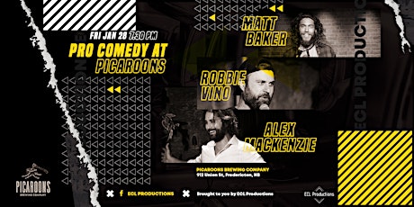 Pro Comedy Night at Picaroons! tickets