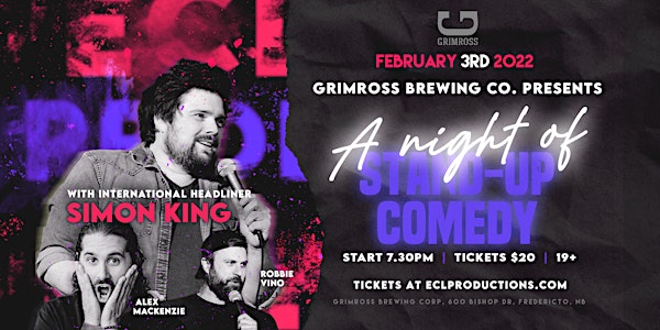 Professional Comedy Night at Grimross Brewing!