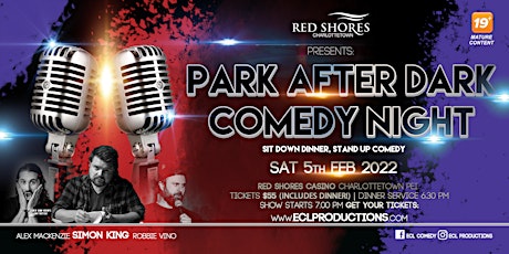 Red Shores Charlottetown presents Park After Dark Comedy Night tickets