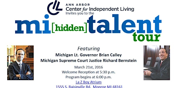 MI Hidden Talent Tour – Monroe Region | March 21st 2016