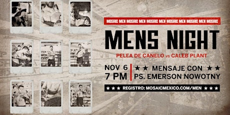 Imagen principal de MENS NIGHT | PELEA DE CANELO