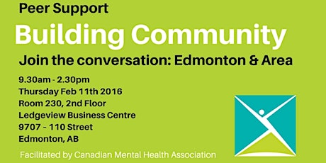 Peer Support: Building Community (Edmonton & Area) primary image