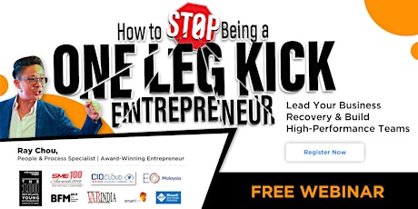 [FREE WEBINAR] How To STOP Being a One-Leg-Kick Entrepreneur
