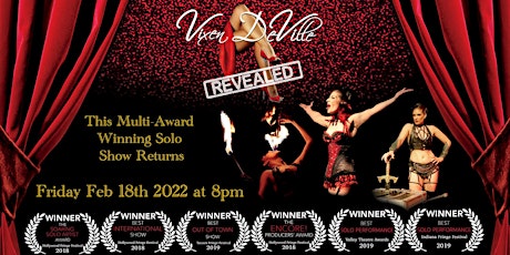 "Vixen DeVille Revealed" at Solofest 2022 tickets