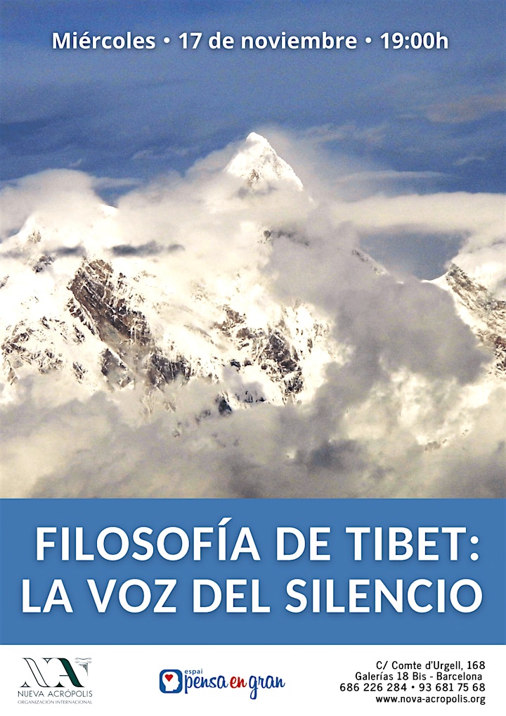 
		Imagen de Día Mundial de la Filosofía: Filosofía del Tíbet «La voz del silencio»
