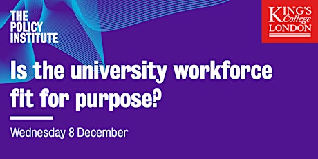 Is the university workforce fit for purpose? primary image