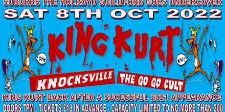 King Kurt + special guests do Guildford Surrey MK II  (Oct 2022) tickets