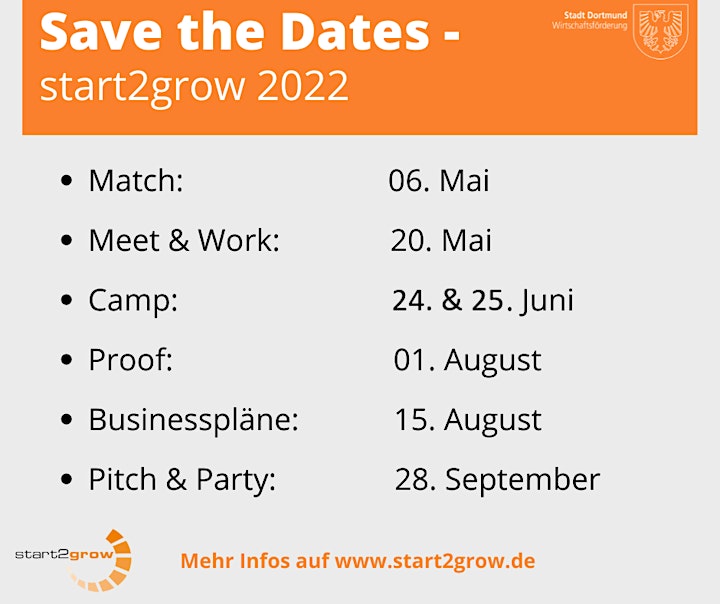 start2grow 2022 - Gründungswettbewerb: Bild 