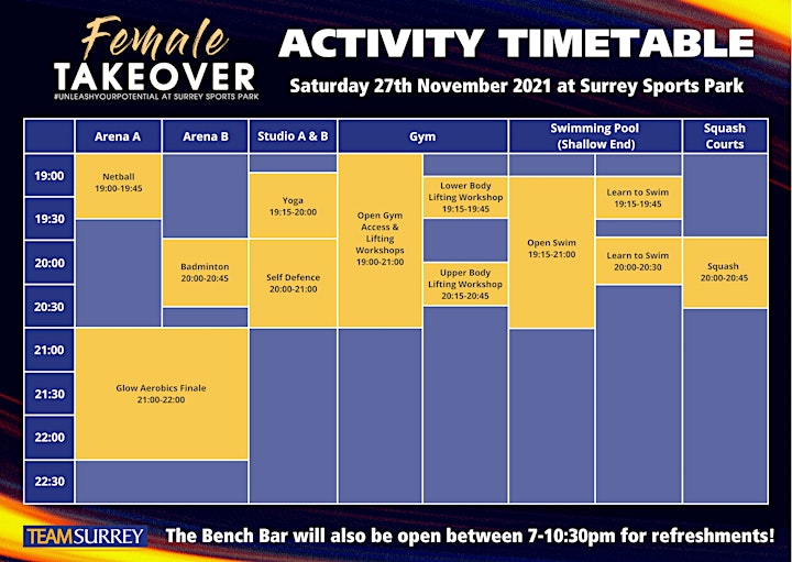 Female Takeover at Surrey Sports Park image