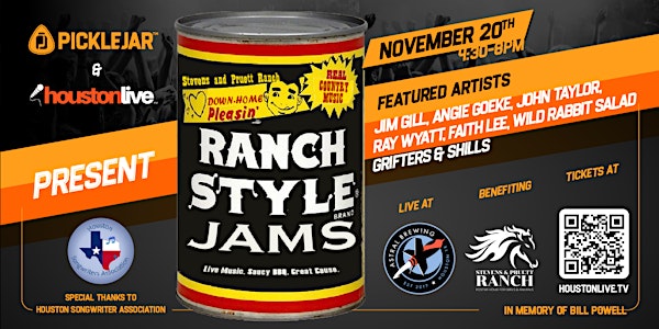 Ranch Style Jams in the City Benefitting Stevens and Pruett Ranch