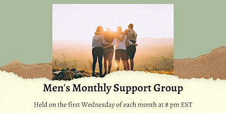 Men's Monthly Support Group tickets