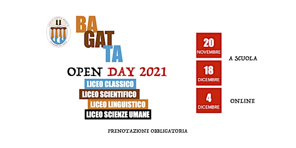 Open Day ONLINE Liceo Bagatta | INDIRIZZO  SCIENZE UMANE