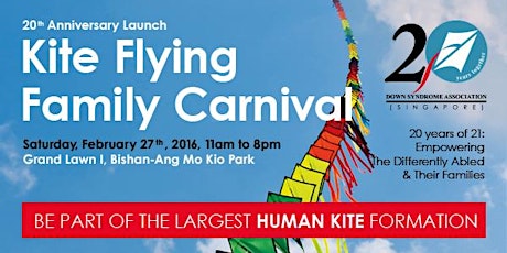DSA 20th Anniversary Launch - Kite Flying Family Carnival primary image