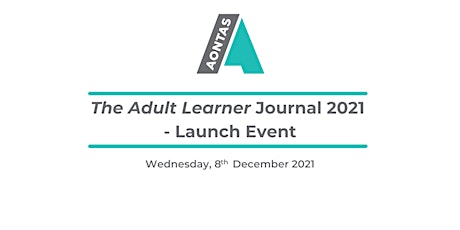 The Adult Learner 2021 – Launch Event