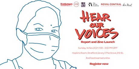 Hear Our Voices: Report and Zine Launch primary image