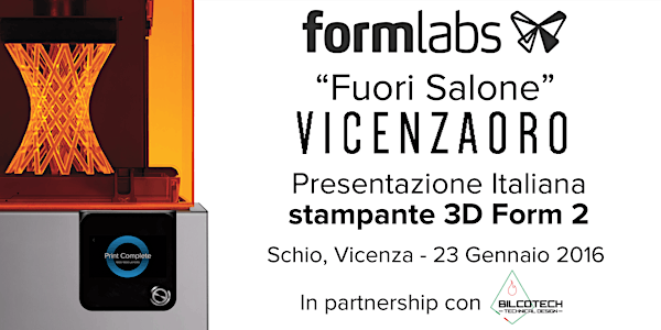 Presentazione Italiana Stampante 3D Form 2 di Formlabs