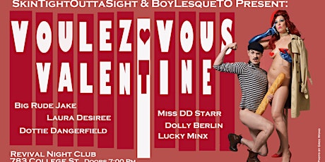 Voulez-Vous Valentine! with Skin Tight Outta Sight & Boylesque TO primary image