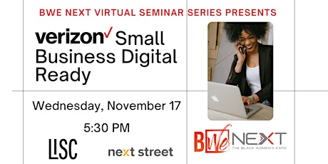 BWe NEXT Seminar Series:  Verizon Resources for Small Businesses primary image