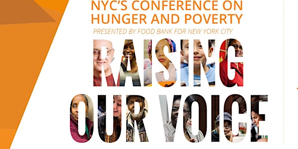 2016 NYC's Conference on Hunger and Poverty: Raising Our Voice