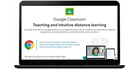 Teaching and intuitive distance learning with Google Classroom primary image