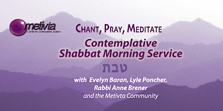 Month of Shevat- Contemplative Shabbat Morning Service tickets