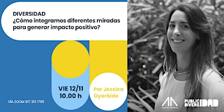 Imagen principal de Encuentro online sobre Diversidad con Jessica Oyarbide