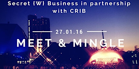 Secret {W} Business Singapore Meet & Mingle in Partnership with CRIB - January 2016 primary image