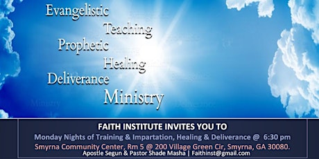 FAITH INSTITUTE : Training and Development Workshop primary image