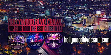 Hollywood Club Crawl LA 2016 Saturdays primary image